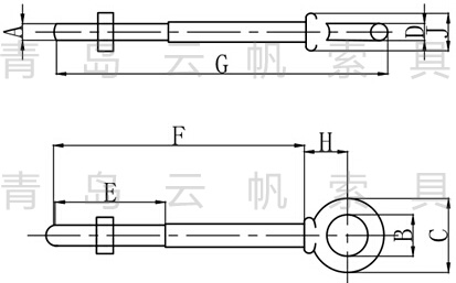 277吊環(huán)螺絲型號規(guī)格